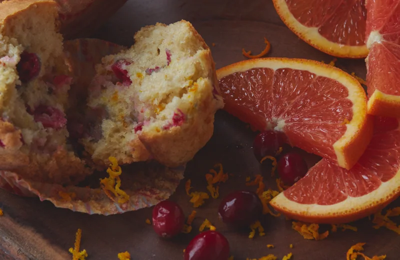 Plato terminado: Bizcocho en freidora de aire